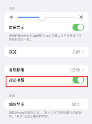 盱眙苹果授权维修站分享iPhone轻点无法唤醒怎么办