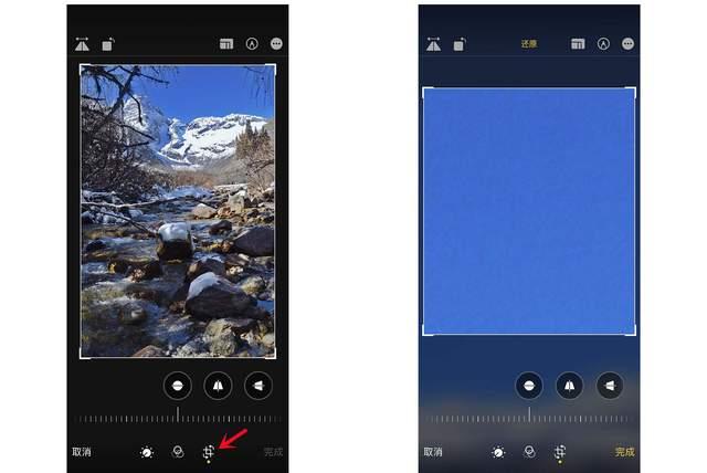 盱眙苹果手机维修分享iPhone手机如何使用裁剪功能隐藏照片 